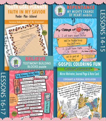 CFM Old Testament April Ages 11-18 Teens BUNDLE - Lesson Lifesaver Activities