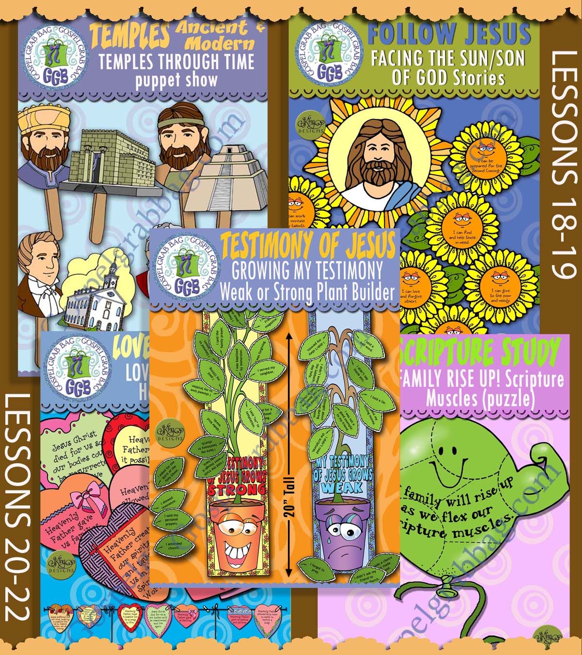 CFM Old Testament May All Ages BUNDLE - Post-and-Present Activities