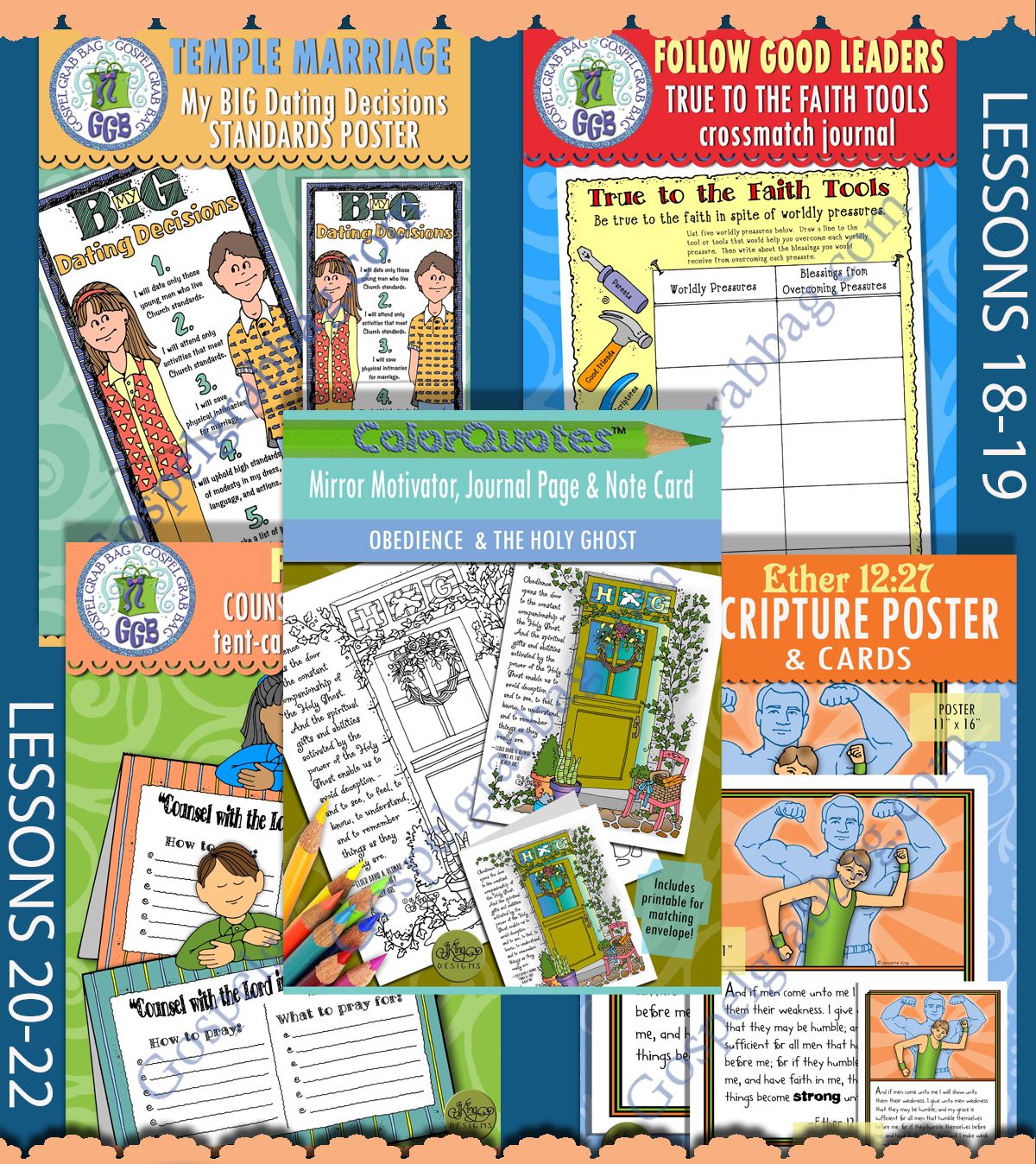 CFM Old Testament May Ages 11-18 TEEN BUNDLE -Lesson Lifesaver Activities