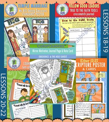 CFM Old Testament May Ages 11-18 TEEN BUNDLE -Lesson Lifesaver Activities