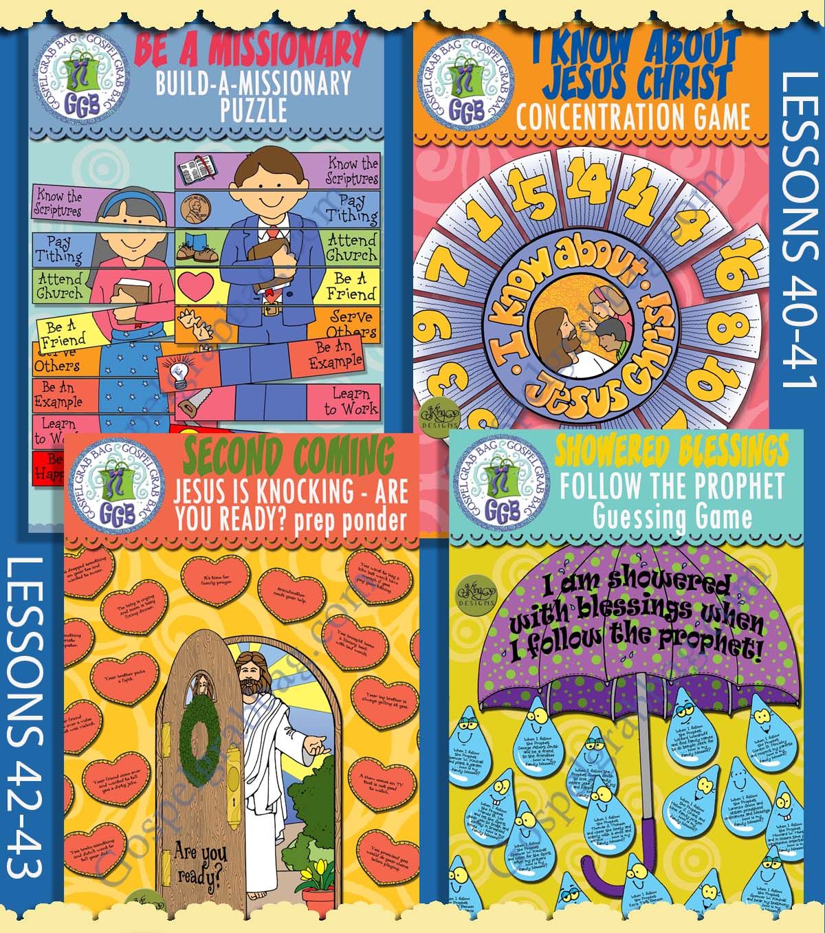 CFM Old Testament October All Ages BUNDLE - Post-and-Present Activities