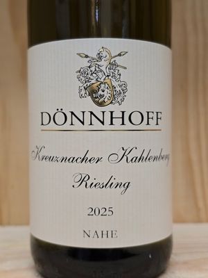 Dönnhoff - Kreuznacher Kahlenberg Riesling trocken Erste Lage 2025 Dönnhoff - Kreuznacher Kahlenberg Riesling trocken Erste Lage 2025