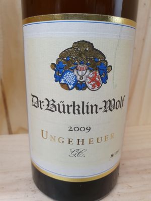 Bürklin-Wolf - Ungeheuer G.C. Riesling 2009 Bürklin-Wolf - Ungeheuer G.C. Riesling 2009
