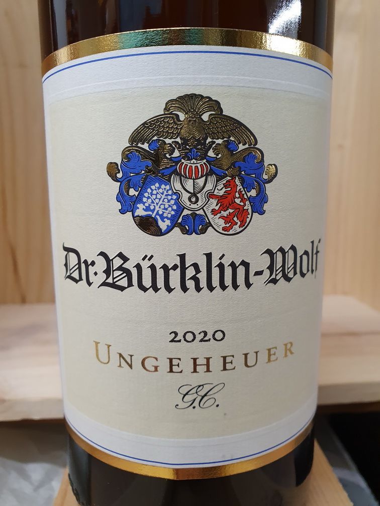 Bürklin-Wolf - Ungeheuer G.C. Riesling 2020 Magnum Bürklin-Wolf - Ungeheuer G.C. Riesling 2020 Magnum