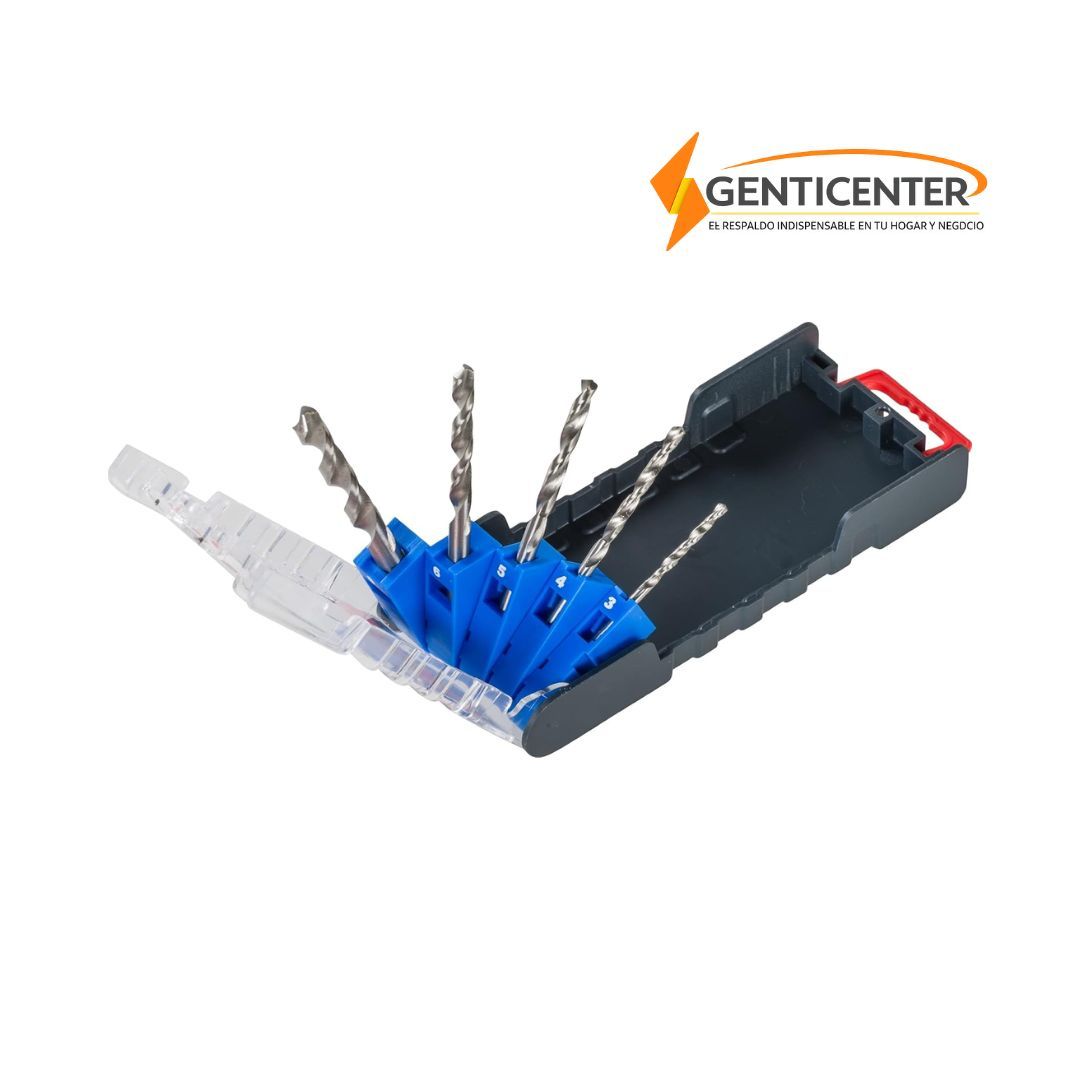 Juego de brocas HSS para metal - 5 piezas