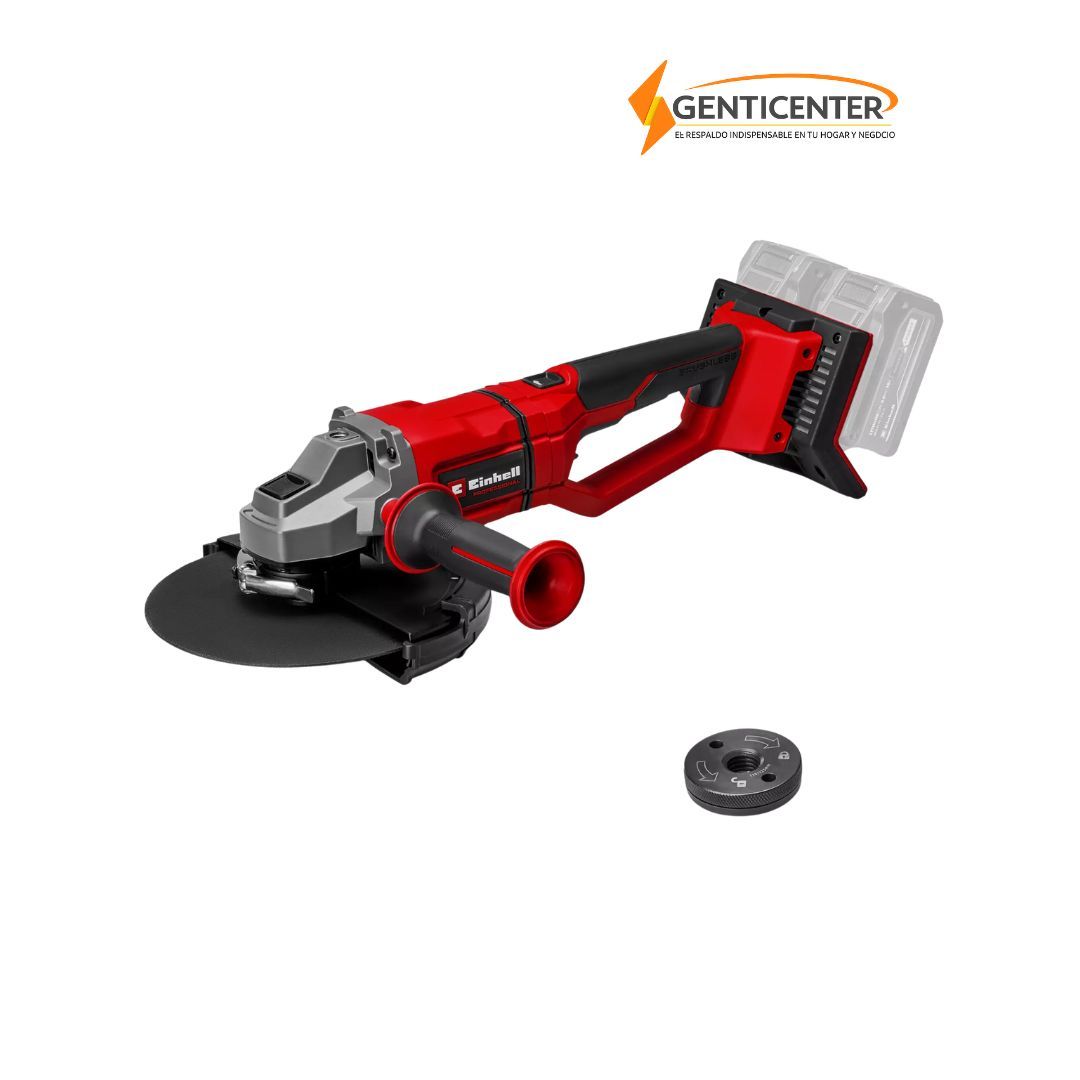 Minipulidora Einhell 9" 6.600 r.p.m. - Inalámbrica sin escobillas