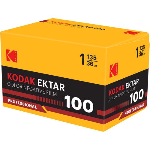 Kodak Eastman 135-36 35mm Ektar 100 Color Negative Film (36 Exposure) expired 10/2028