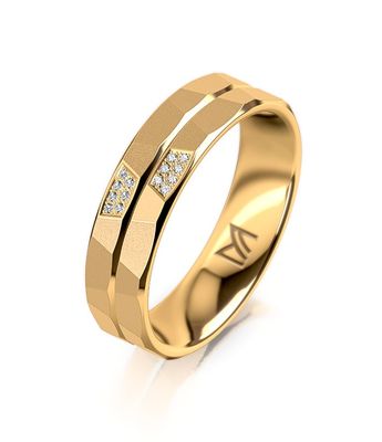 Trauring MEISTER PHANTASTICS Gelbgold 750