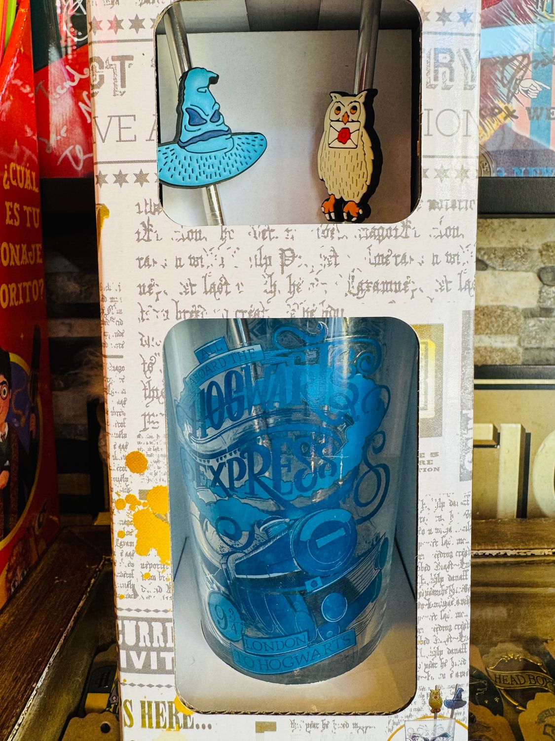 SET VASO HOGWARTS EXPRESS & PAJITAS HARRY POTTER