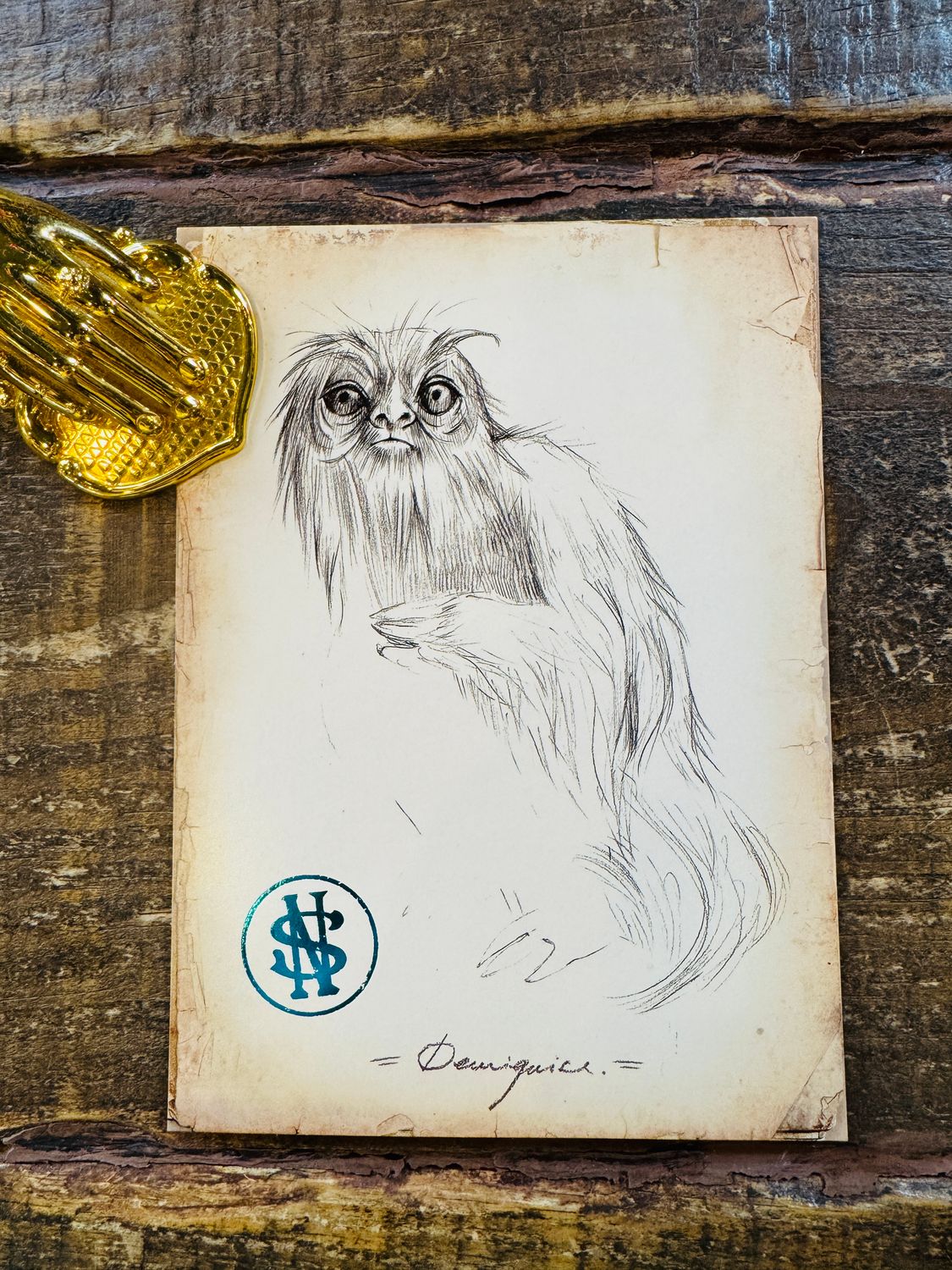 POSTAL CRIATURAS MAGICAS DEMIGUISE MINALIMA