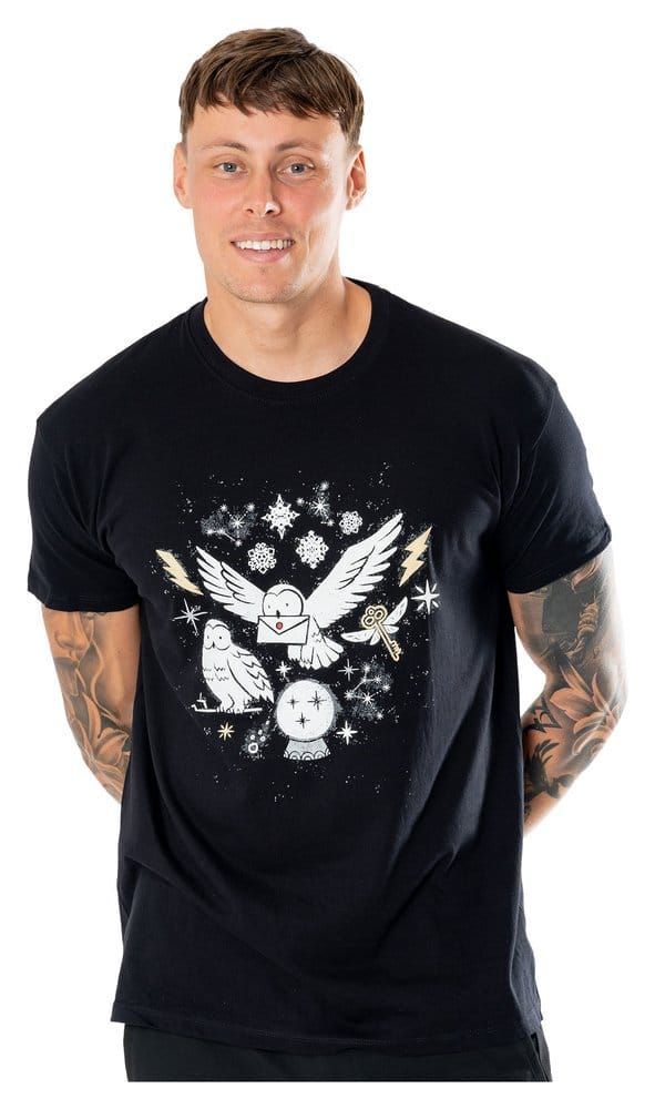 CAMISETA HEDWIG NAVIDAD HARRY POTTER