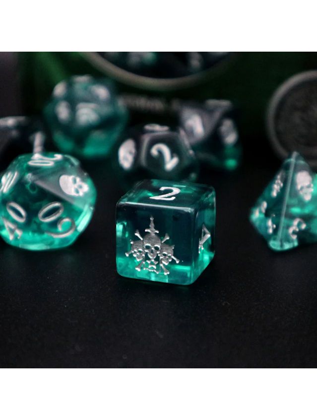 Dice Tomes Necromancer Polyhedral Dice Set