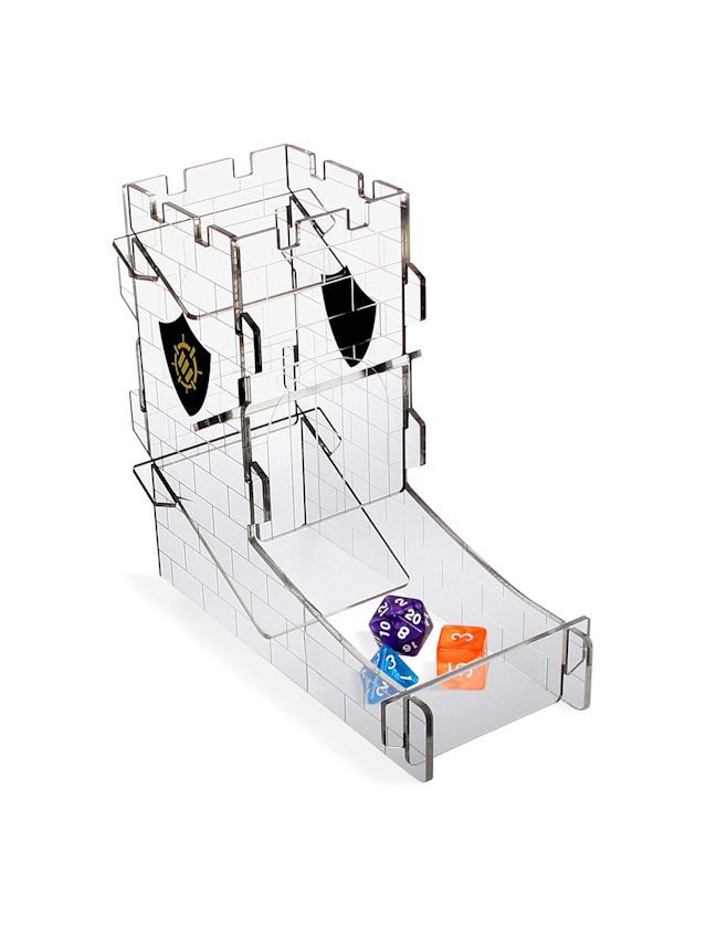 Tabletop Series Dice Tower Clear