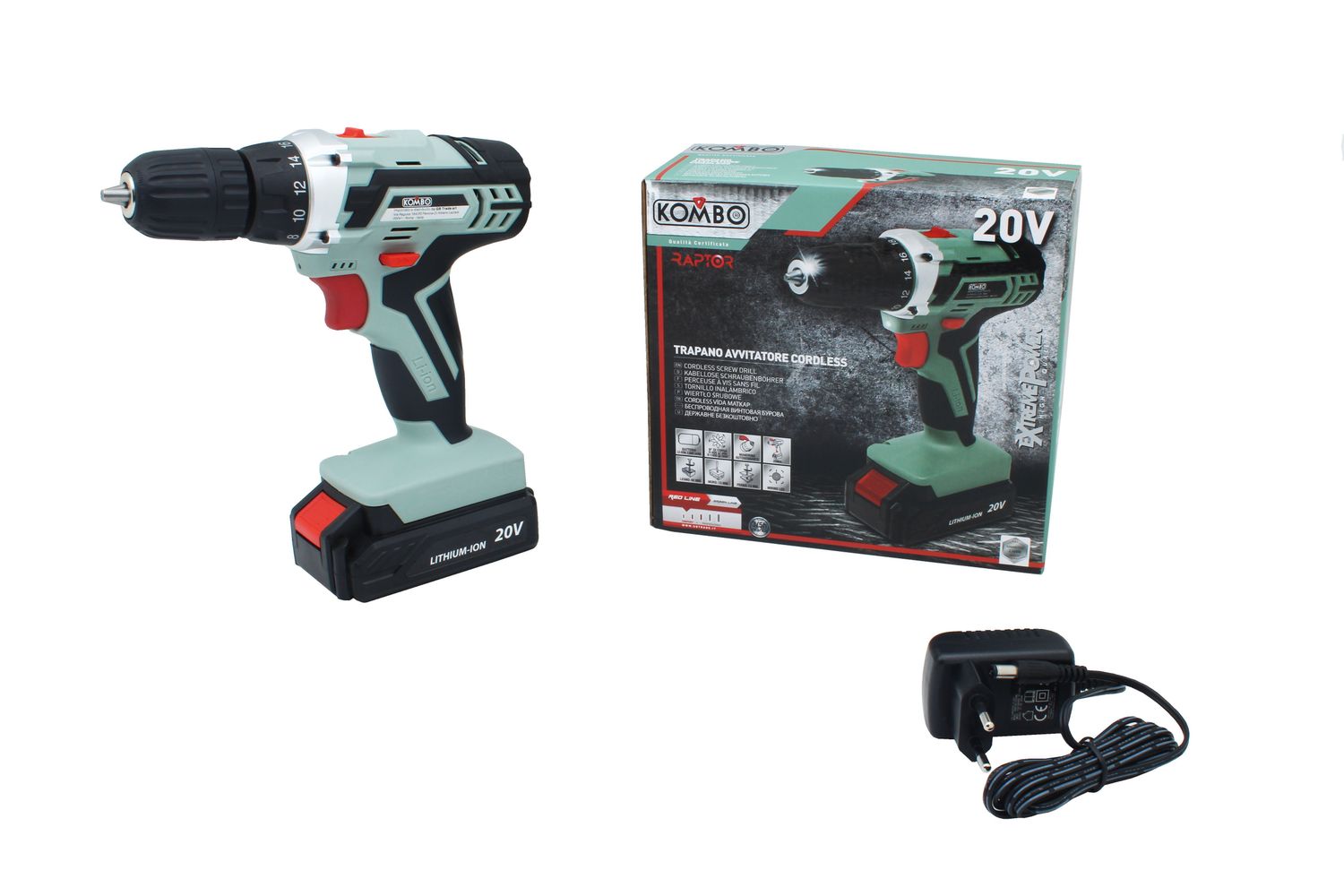 AVVITATORE CORDLESS 2 VEL 20V