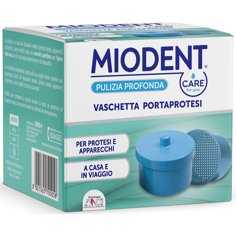 MIODENTE VASCHETTA PORTAPROTESI