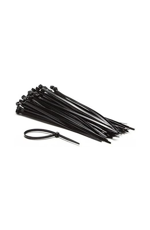 FASCETTA NYLON 4X250MM 50PZ NERA