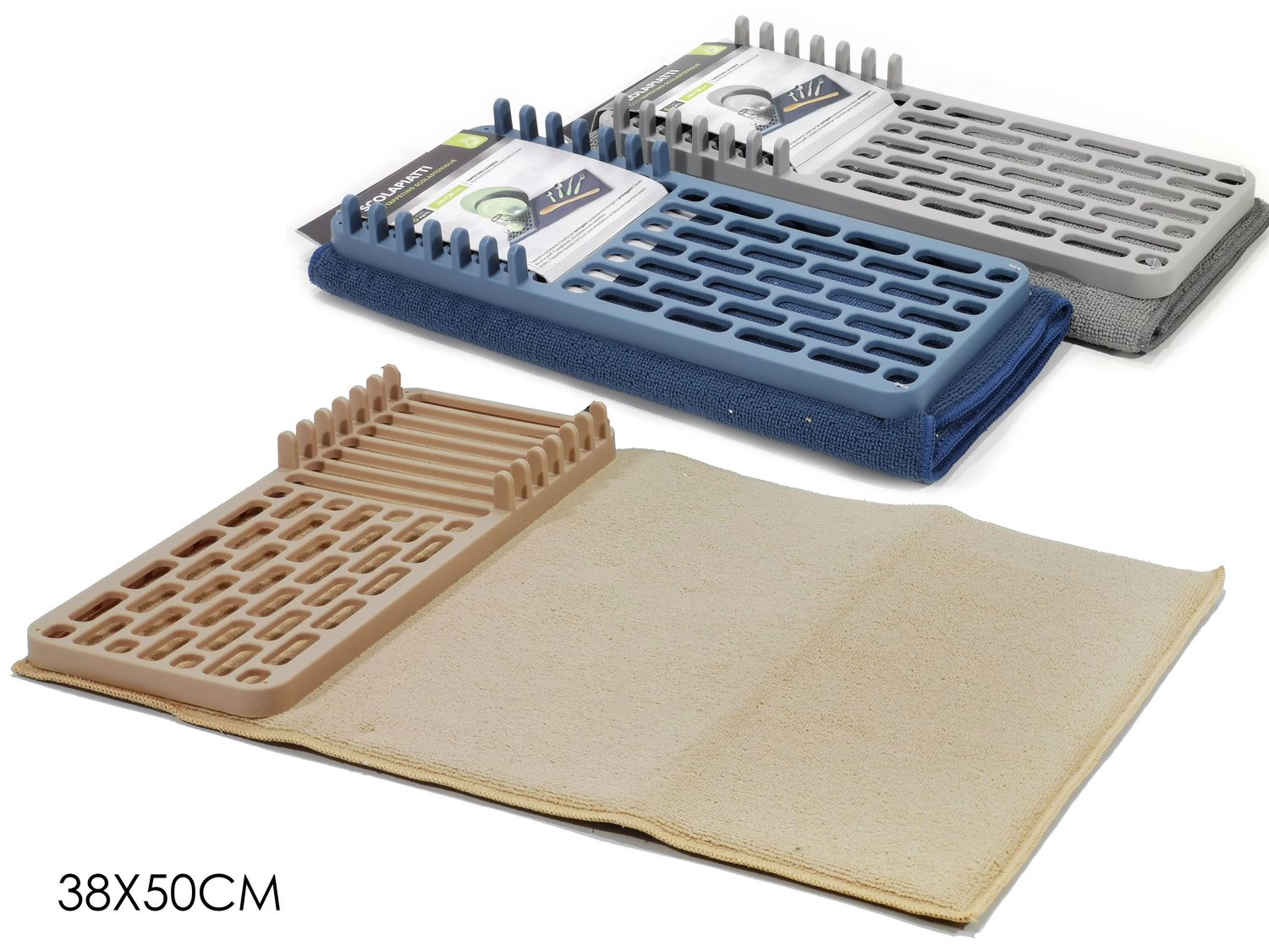 SCOLAPIATTI 50X38CM + SALVAGOCCIA