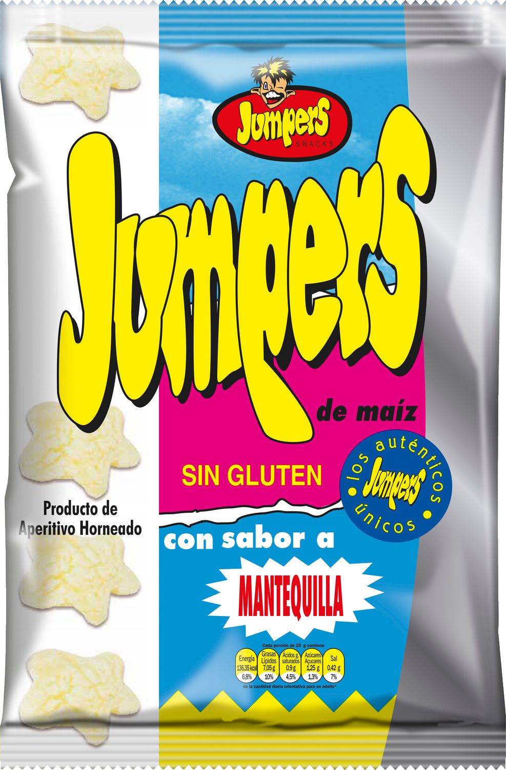 JUMPERS sabor mantequilla 100 g.