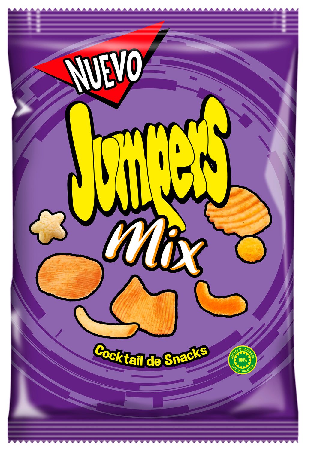 Cocktail de snacks JUMPERS mix 100 g.