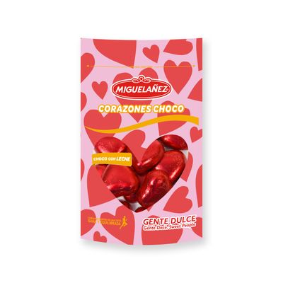 Snack chocolate forma corazón MIGUELAÑEZ