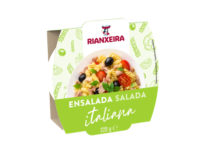 Ensalada salada italiana RIANXEIRA 220 g.