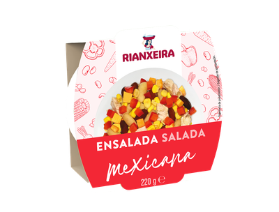 Ensalada salada mexicana RIANXEIRA 220 g.