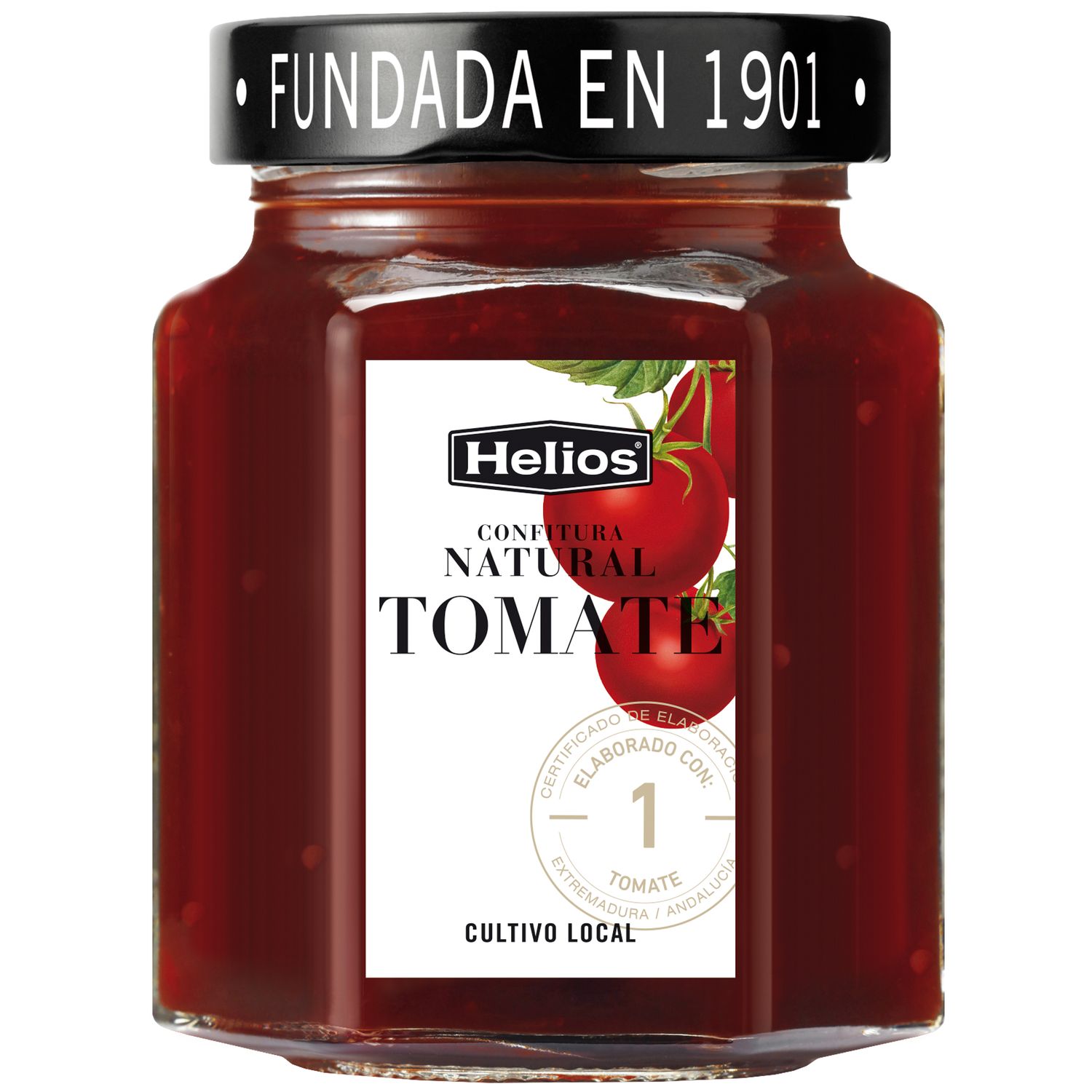 Confitura natural tomate HELIOS 330 g.