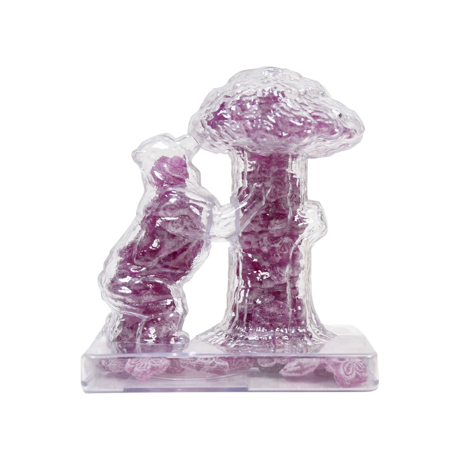 Caramelos de violetas con figura de oso y madroño MIGUELAÑEZ 230 g.