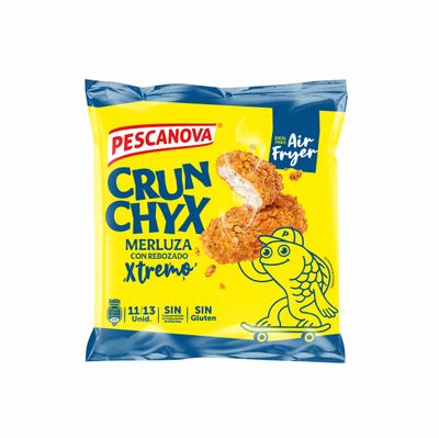 Merluza rebozada crun chyx PESCANOVA 400 g.