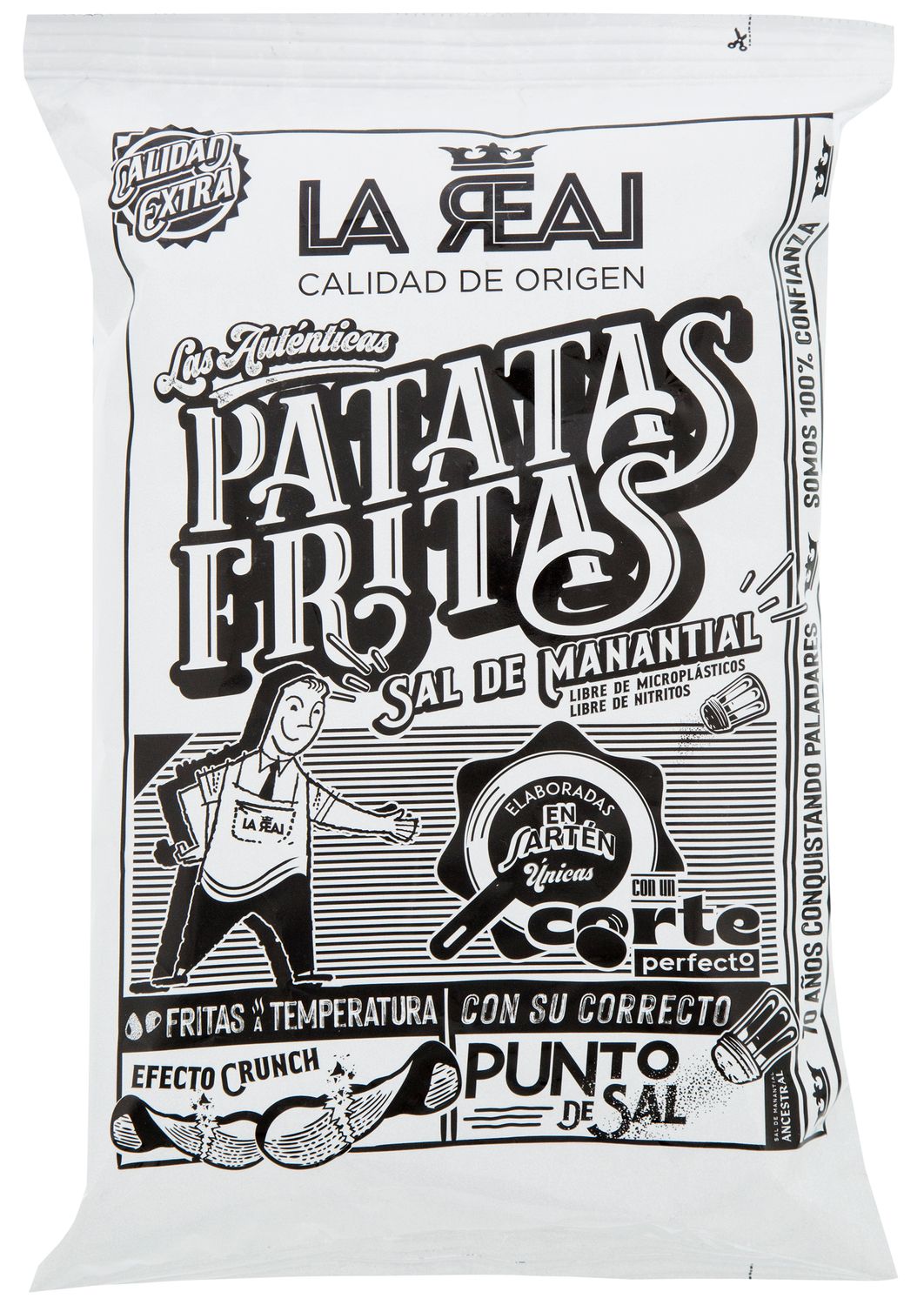 Patatas fritas LA REAL 145 g.