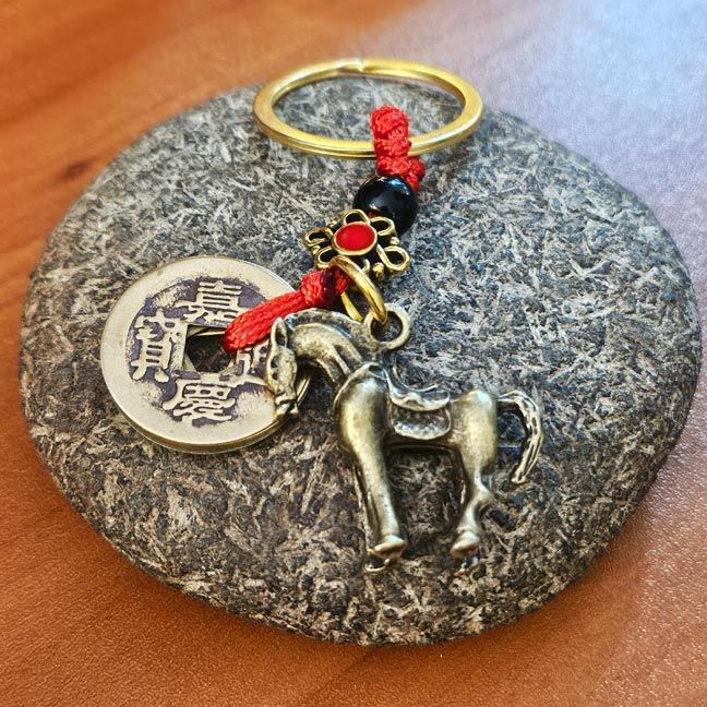 🐎 Year of the Horse Feng Shui Key Ring