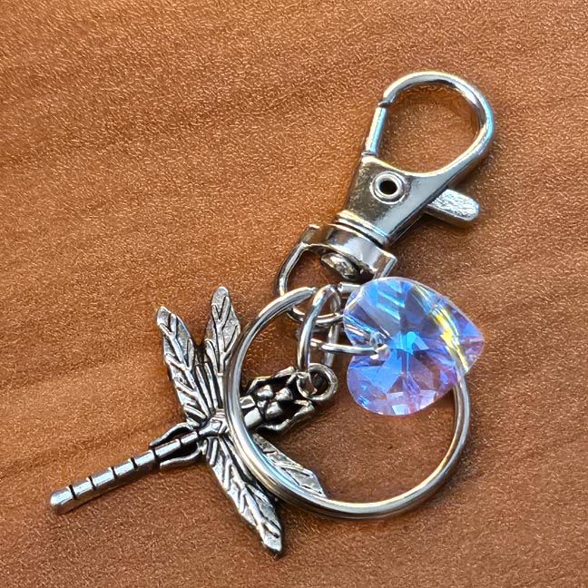 🜁 Dragonfly of Light Key Chain
