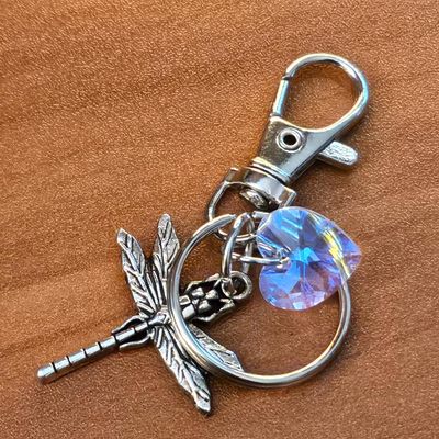 🜁 Dragonfly of Light Key Chain