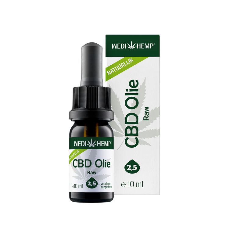 Wedihemp CBD-Öl Raw 2,5% 10ml