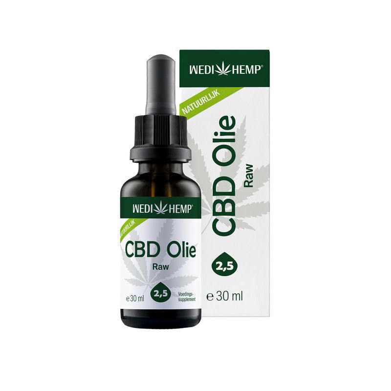 Wedihemp CBD-Öl Raw 2,5% 30ml