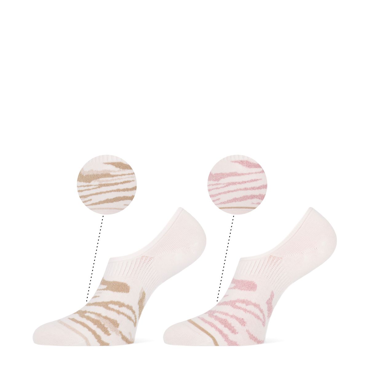 MARCMARCS Sneaker Socks BRIDGET 2er Pack