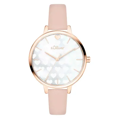 s.Oliver Damen Armbanduhr Lederband s.Oliver Damen Armbanduhr Lederband