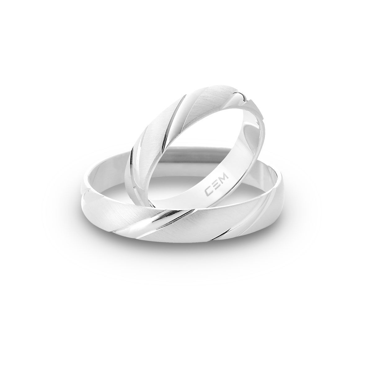 Partnerring Silber