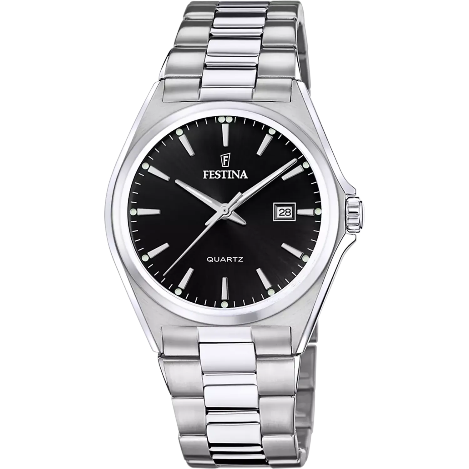 Festina Herrennuhr Edelstahl Armband