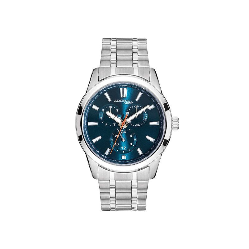 Herrenuhr Adora Safir Edelstahlband