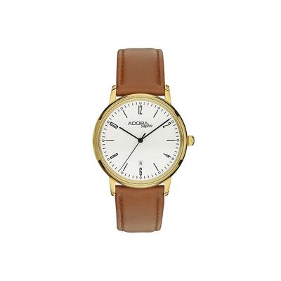 Herrenuhr Adora Safir Lederband Herrenuhr Adora Safir Lederband