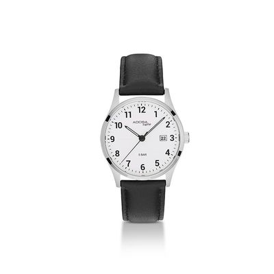 Herrenuhr Adora Safir Lederband