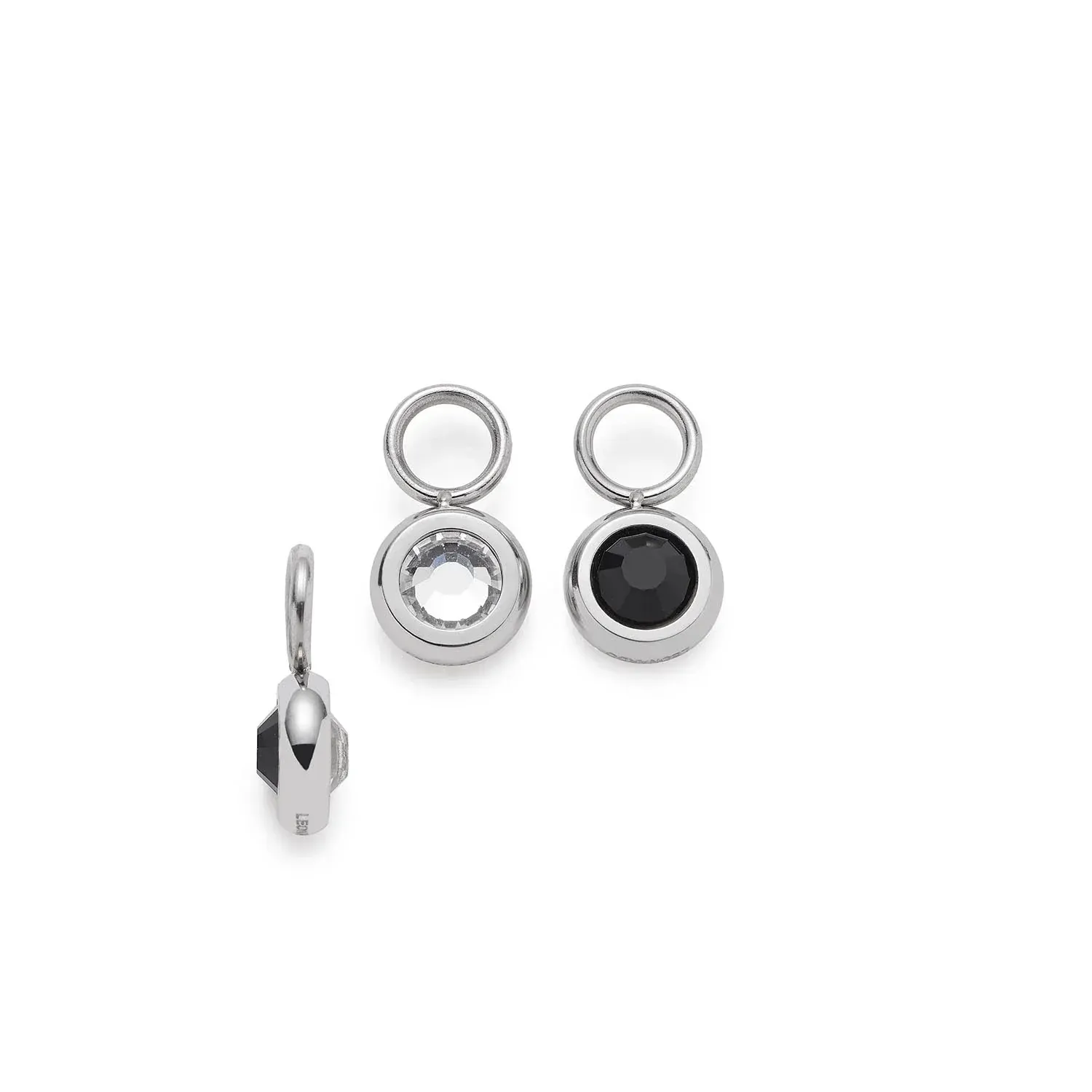 Leonardo Set/2 Anhänger BLACKY silber/schwarz Beauty's