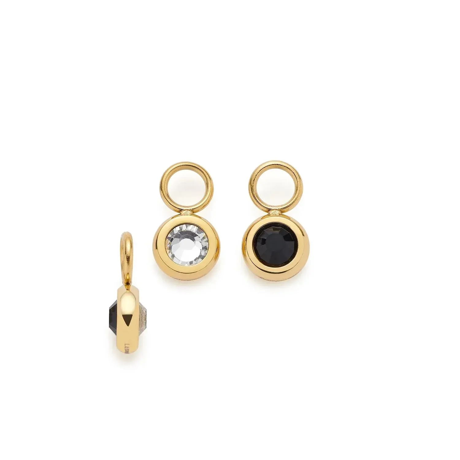 Leonardo Set/2 Anhänger BLACKY silber/schwarz Beauty's