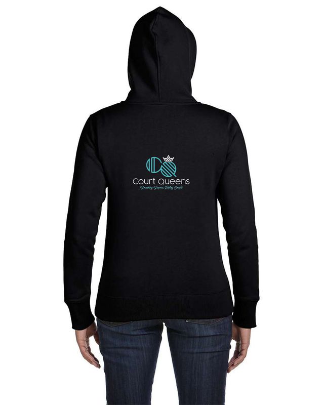 Women's Spun Dyed Full-Zip Hooded Sweatshirt