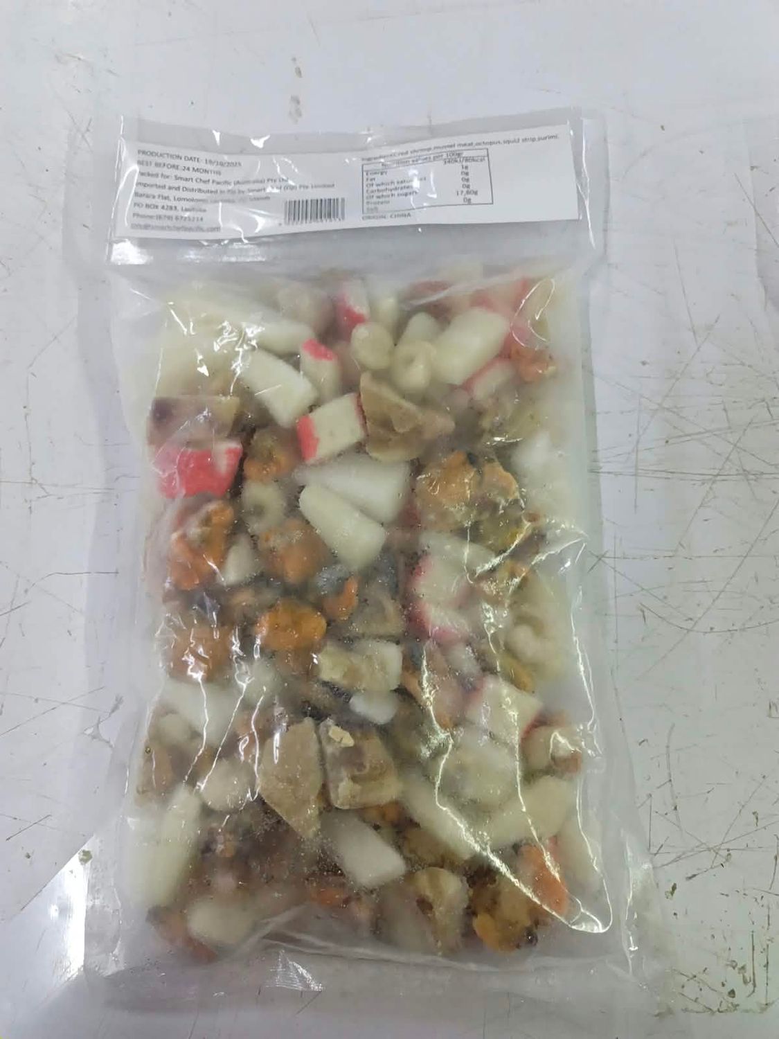 Smart Chef Seafood Marinara Mix