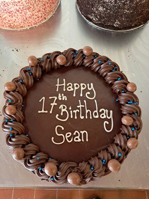 9" Chocolate Fudge Cake (Collect after 1.30pm)