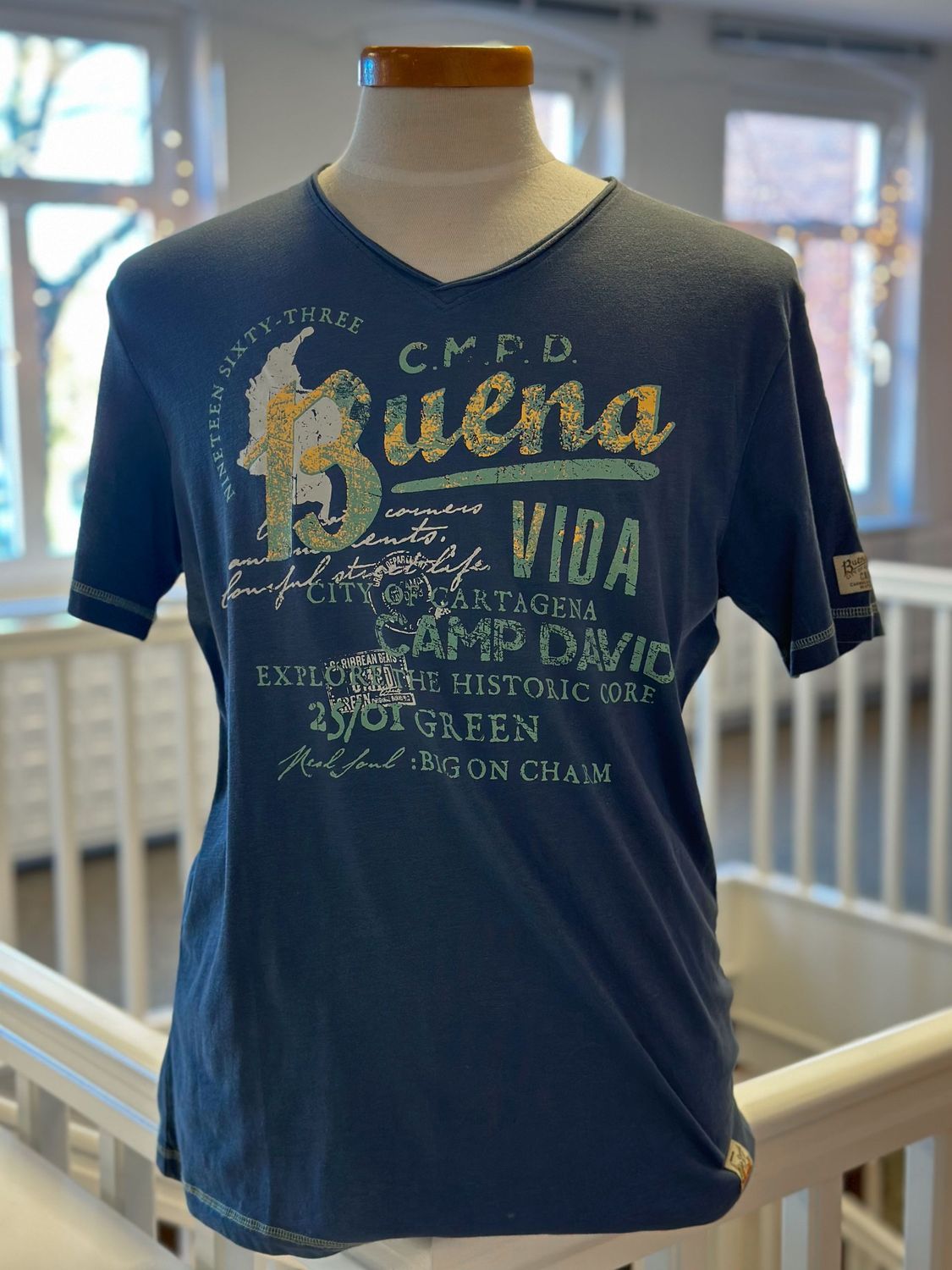 T-Shirt - lazy blue - Camp David T-Shirt - lazy blue - Camp David