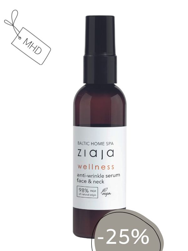 MHD: Ziaja BALTIC HOME SPA WELLNESS Anti-Falten Serum für Gesicht und Hals 90ml