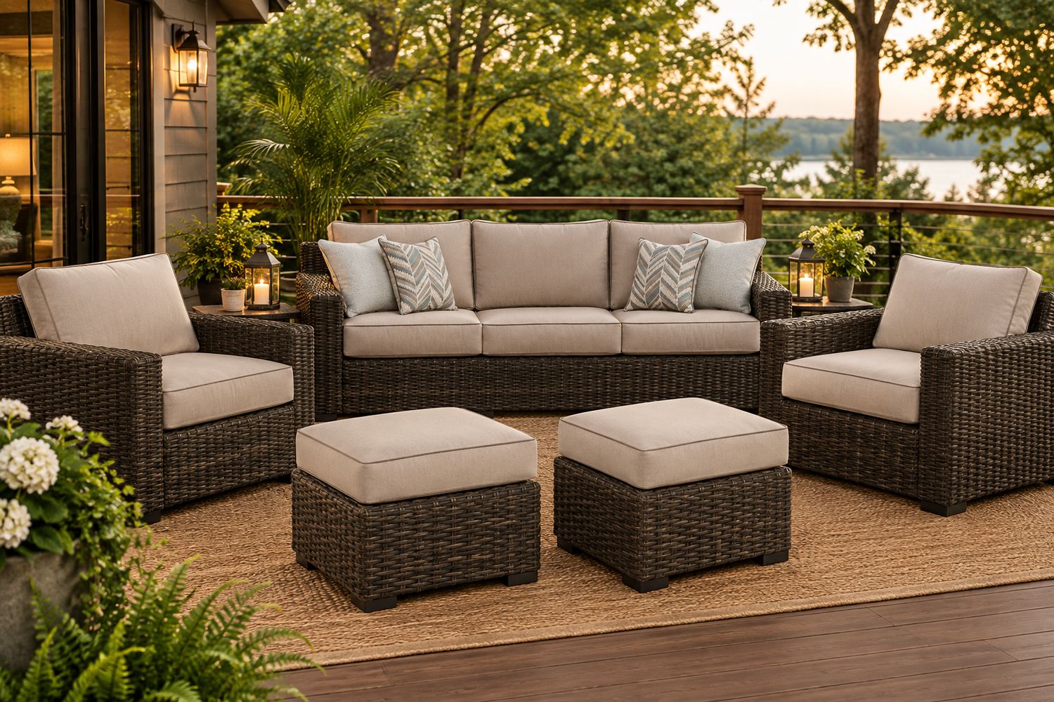 Ashley Outdoor Set of 5 | Clearance! Ashley Outdoor Set of 5 | Clearance!